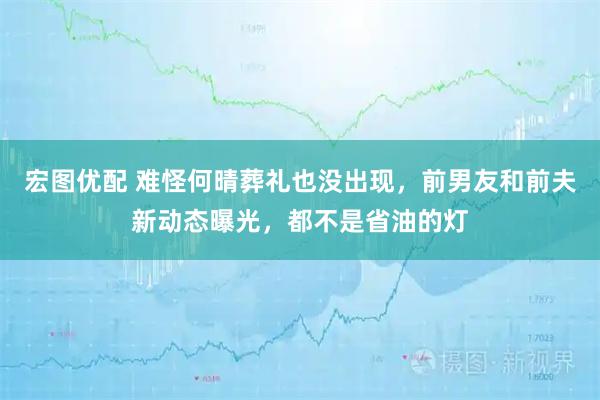 宏图优配 难怪何晴葬礼也没出现，前男友和前夫新动态曝光，都不是省油的灯